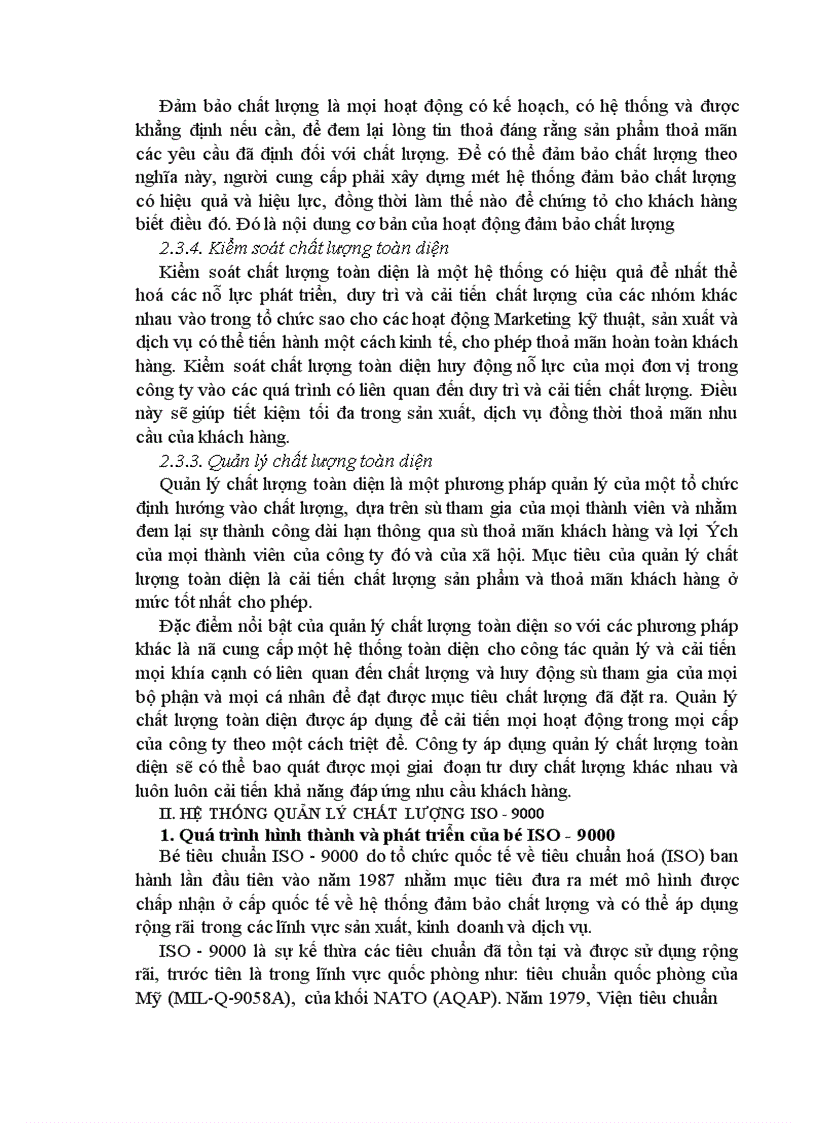 image for page Duy trì và cải tiến hệ thống quản lý chất lượng theo tiêu chuẩn ISO- 9002 tại Công ty da giày Hà Nội