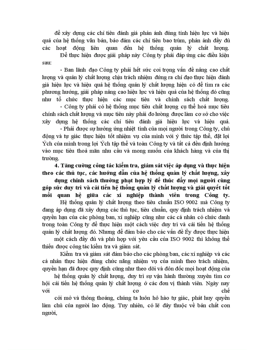 image for page Duy trì và cải tiến hệ thống quản lý chất lượng theo tiêu chuẩn ISO- 9002 tại Công ty da giày Hà Nội