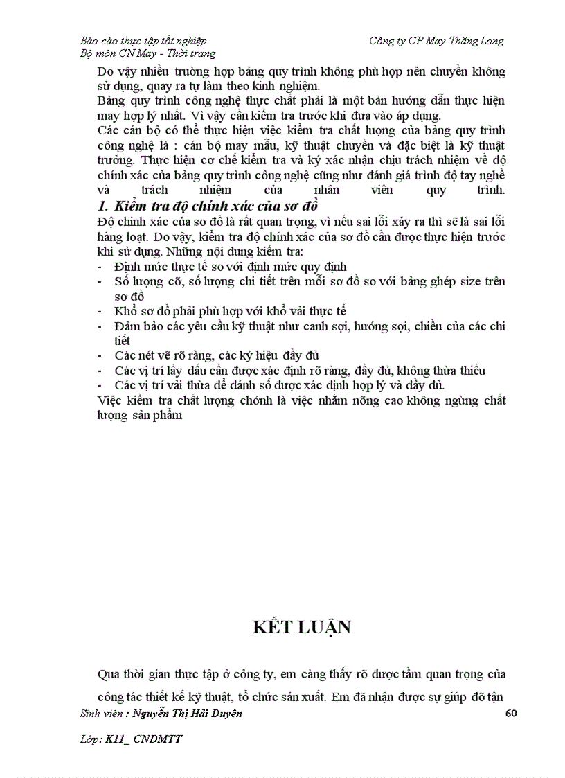 image for page Báo cáo về công ty May Thăng Long