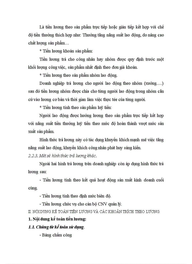 image for page Tổ chức kế toán tiền lương và các khoản trích theo lương tại công ty Da giày Hà nội