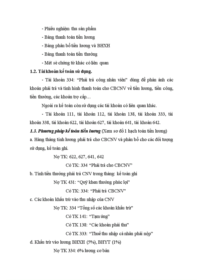 image for page Tổ chức kế toán tiền lương và các khoản trích theo lương tại công ty Da giày Hà nội