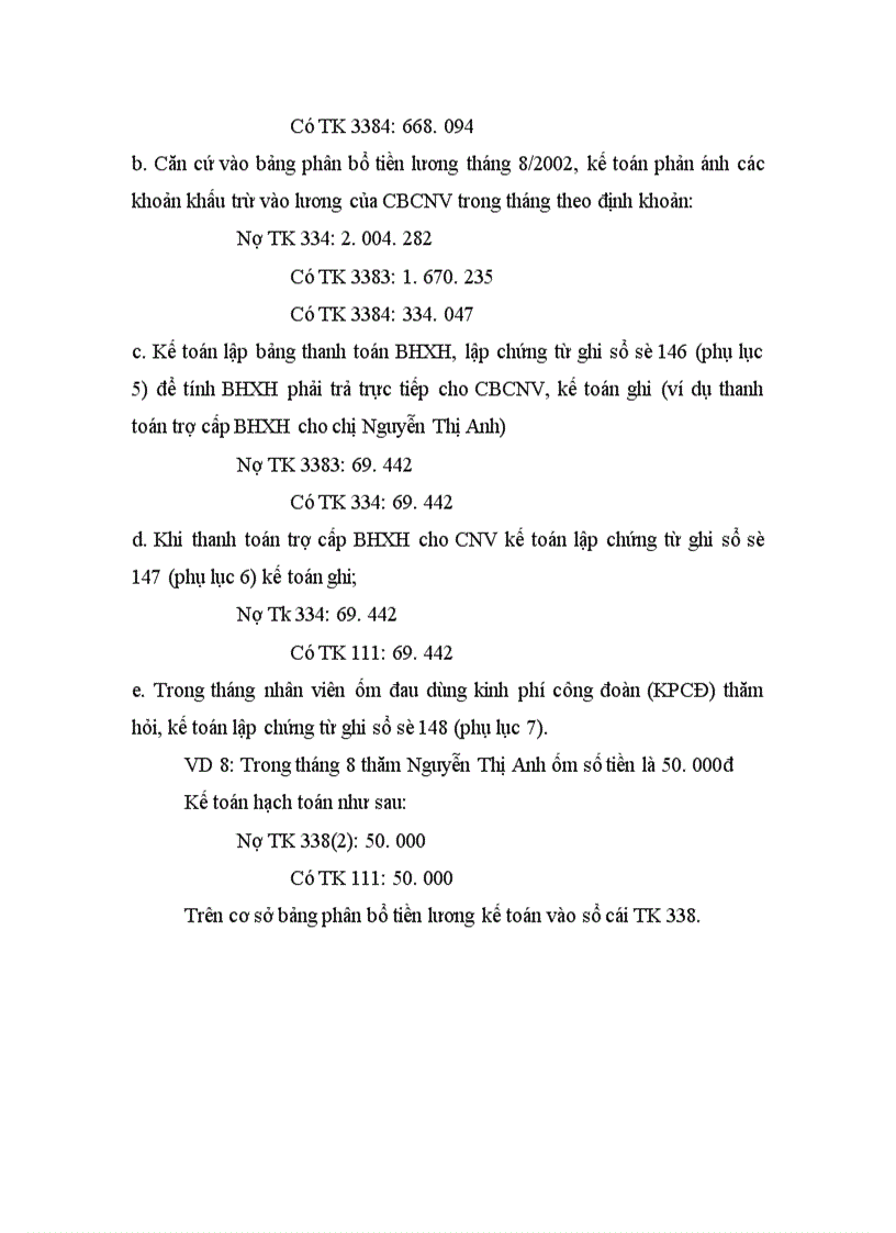 image for page Tổ chức kế toán tiền lương và các khoản trích theo lương tại công ty Da giày Hà nội