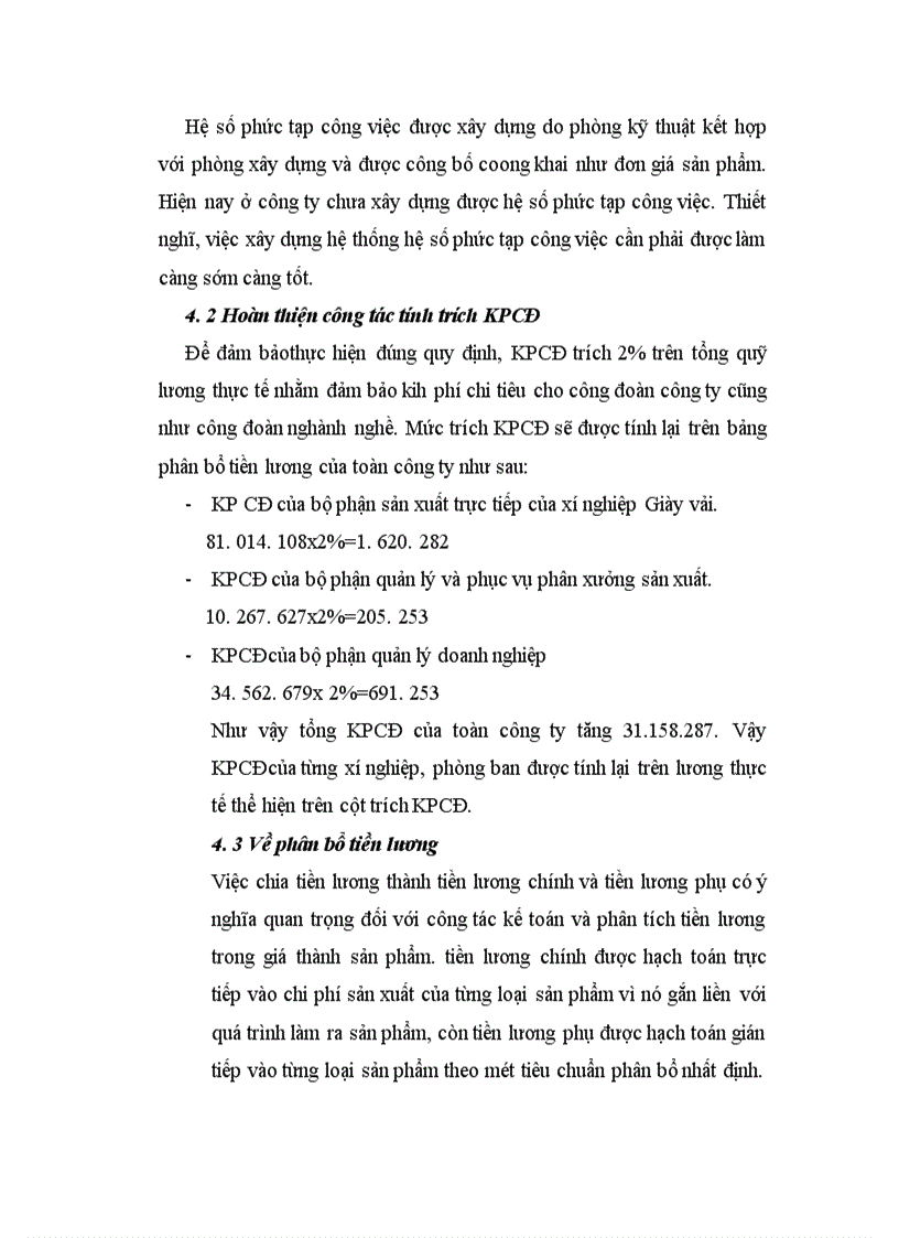 image for page Tổ chức kế toán tiền lương và các khoản trích theo lương tại công ty Da giày Hà nội