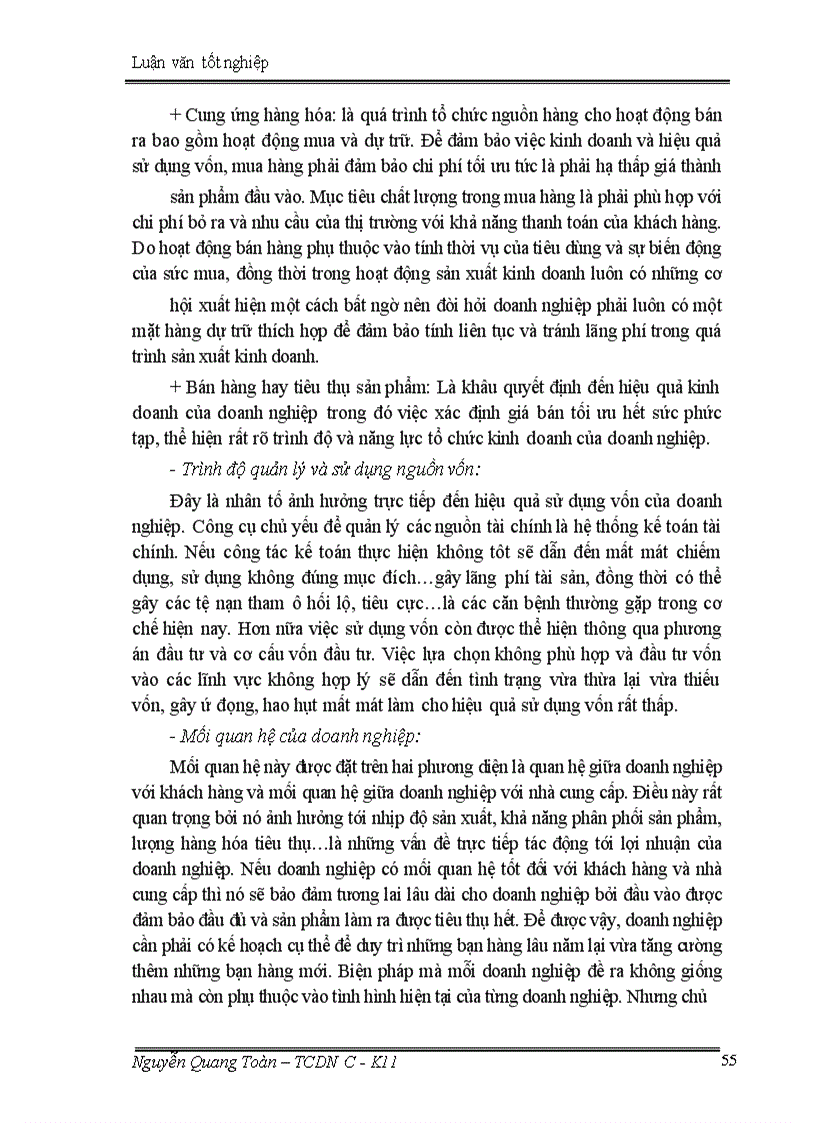 image for page Giải pháp nâng cao hiệu quả sử dụng vốn tại công ty cổ phần vật liệu xây dựng Thái Bình