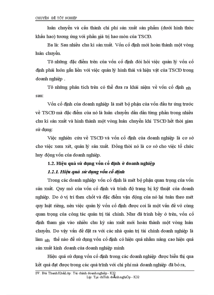 image for page Giải pháp nhằm nâng cao hiệu quả sử dụng vốn cố định ở tại công ty cao su Sao Vàng