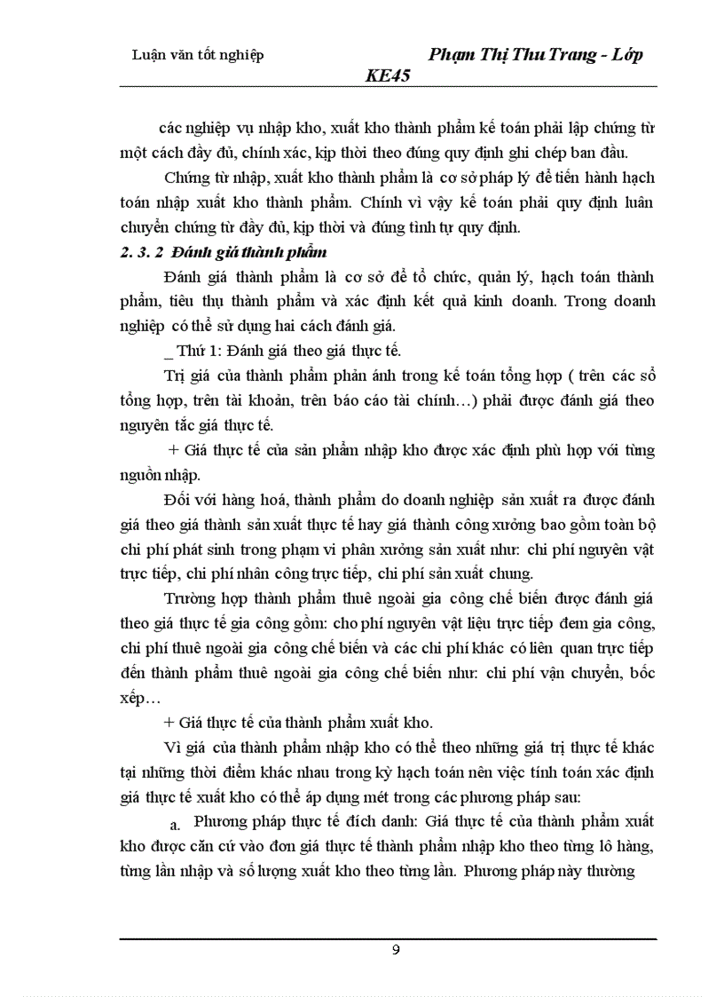 image for page Hạch toán thành phẩm và tiêu thụ thành phẩm tại xí nghiệp Dược phẩm 120 Bộ Quốc Phòng