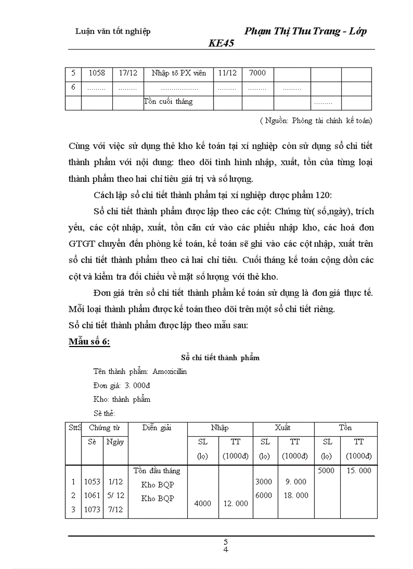 image for page Hạch toán thành phẩm và tiêu thụ thành phẩm tại xí nghiệp Dược phẩm 120 Bộ Quốc Phòng