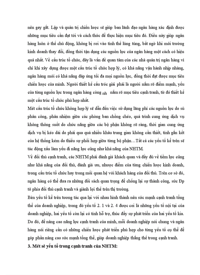 image for page Nâng cao năng lực cạnh tranh của các NHTM Việt Nam trong tiến trình hội nhập