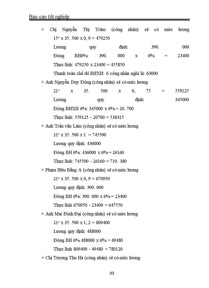 image for page Kế toán tiền lương và các khoản trích theo lương “ tại: Công ty tnhh thiết bị & công nghệ phương bắc