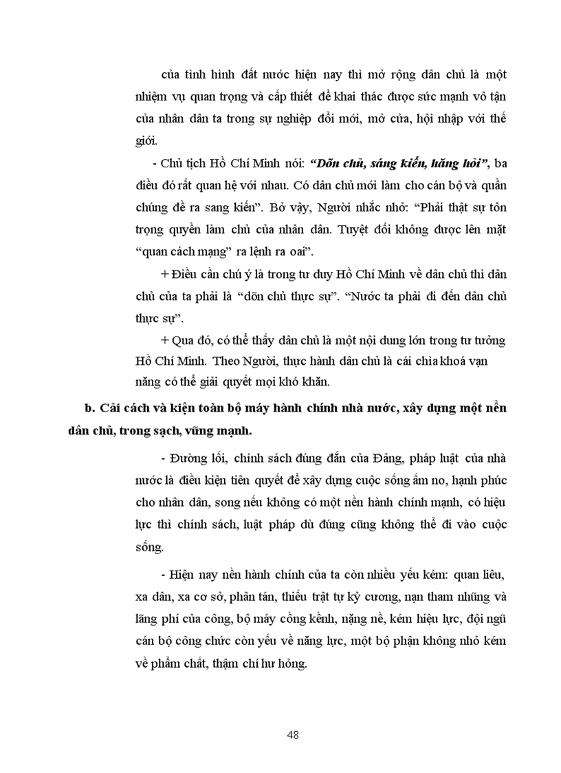 image for page Tư tưởng hồ chí minh về dân chủ và xây dựng nhà nước của dân, do dân, vì dân