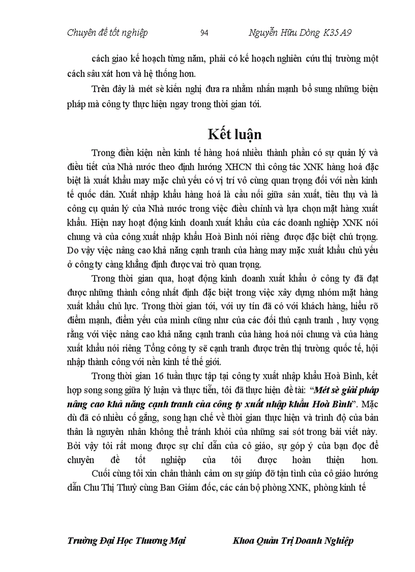 image for page Một số giải pháp nâng cao khả năng cạnh tranh của công ty xuất nhập khẩu Hoà Bình