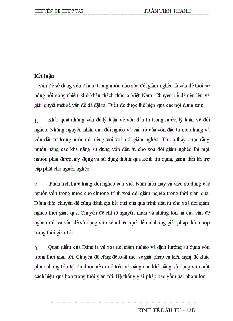 image for page Thực trạng và giải pháp sử dụng vốn đầu tư trong nước cho công cuộc xóa đói giảm nghèo ở Việt Nam hiện nay