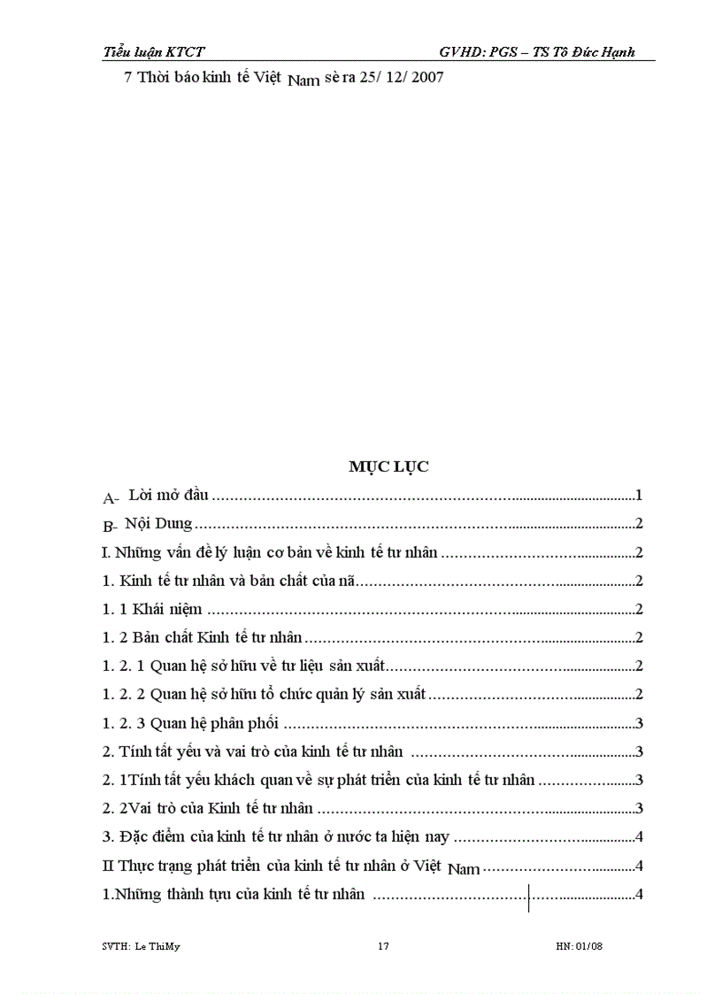 image for page Phát triển kinh tế tư nhân trong thời kỳ quá độ lên CNXH ở Việt Nam