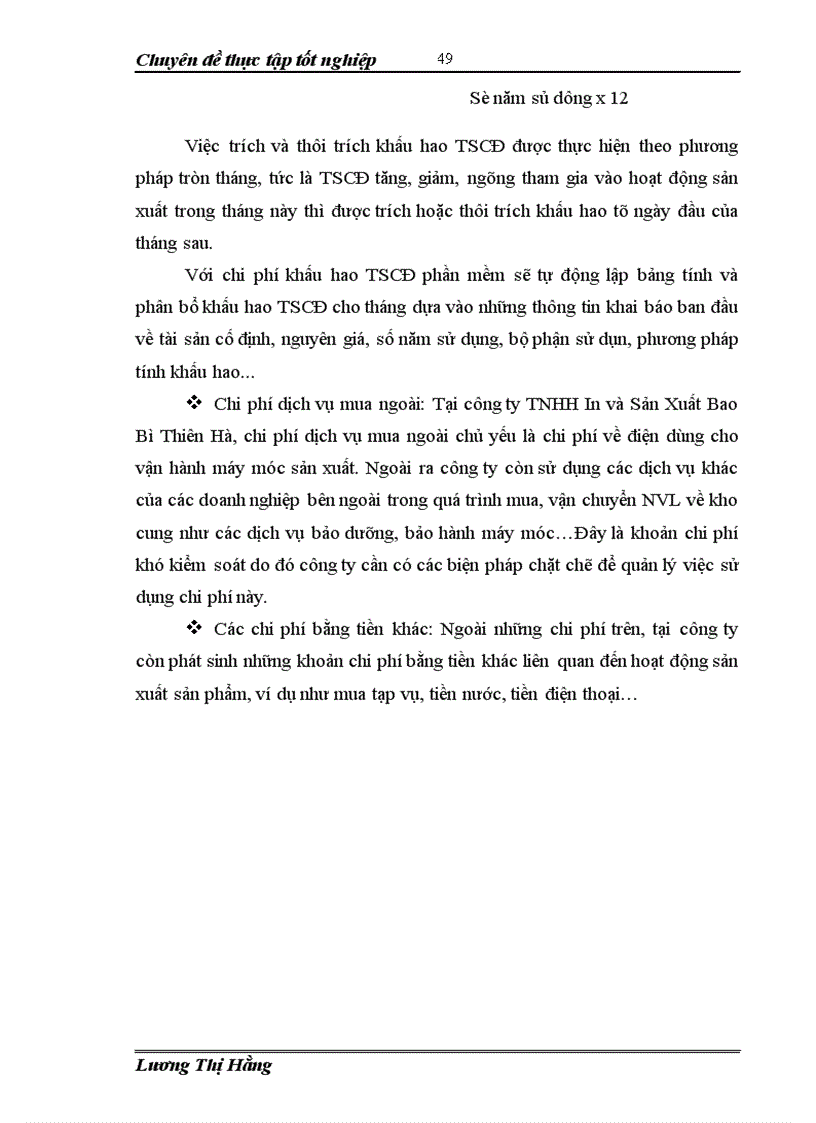 image for page Hoàn thiện kế toán chi phí sản xuất và tính giá thành sản phẩm tại công ty TNHH In và Sản Xuất Bao Bì Thiên Hà