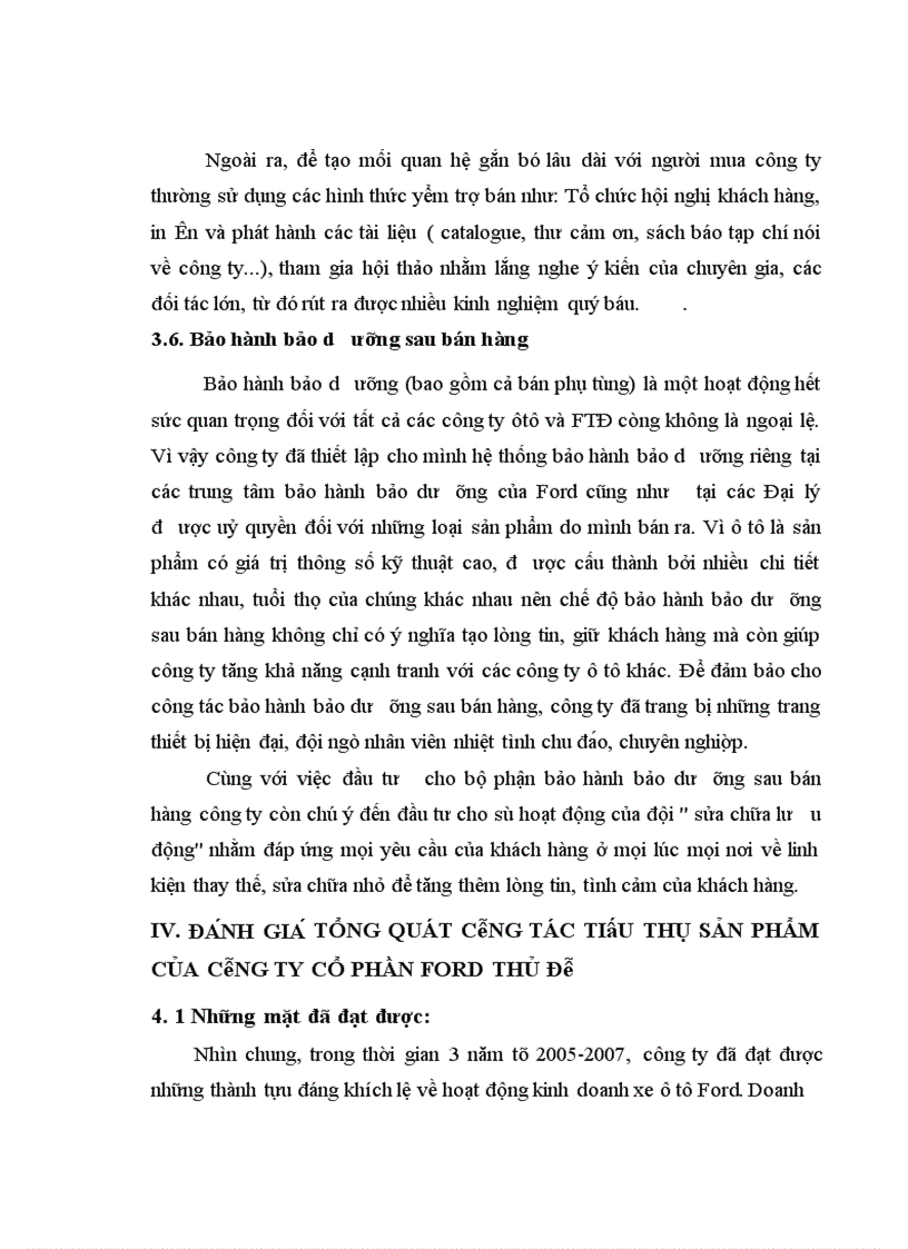 image for page Giải pháp marketing đẩy mạnh hoạt động tiêu thụ sản phẩm ở công ty cổ phần đại lý Ford Thủ Đô