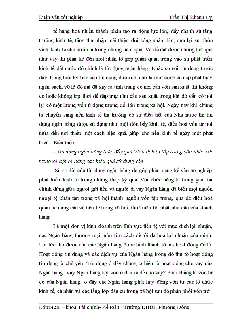 image for page Giải pháp mở rộng cho vay và nâng cao chất lượng tín dụng tại chi nhánh NHNo&PTNT Sơn La