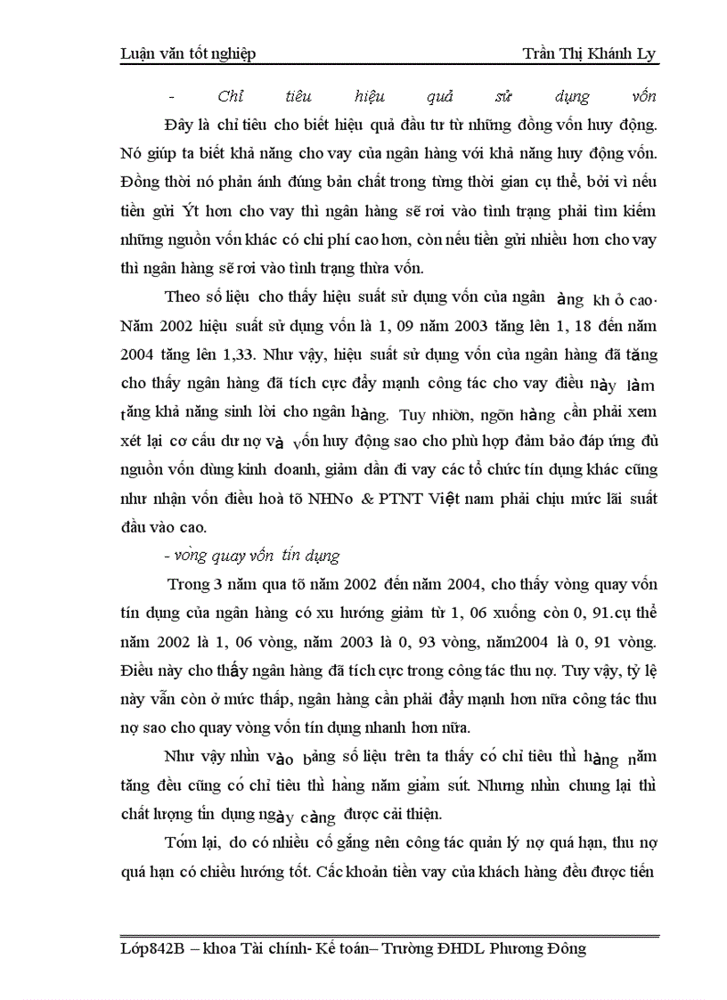 image for page Giải pháp mở rộng cho vay và nâng cao chất lượng tín dụng tại chi nhánh NHNo&PTNT Sơn La