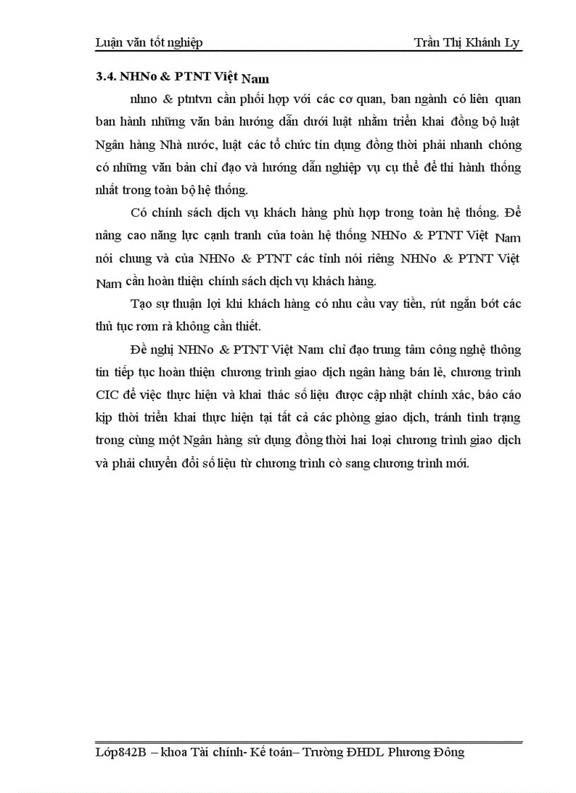 image for page Giải pháp mở rộng cho vay và nâng cao chất lượng tín dụng tại chi nhánh NHNo&PTNT Sơn La