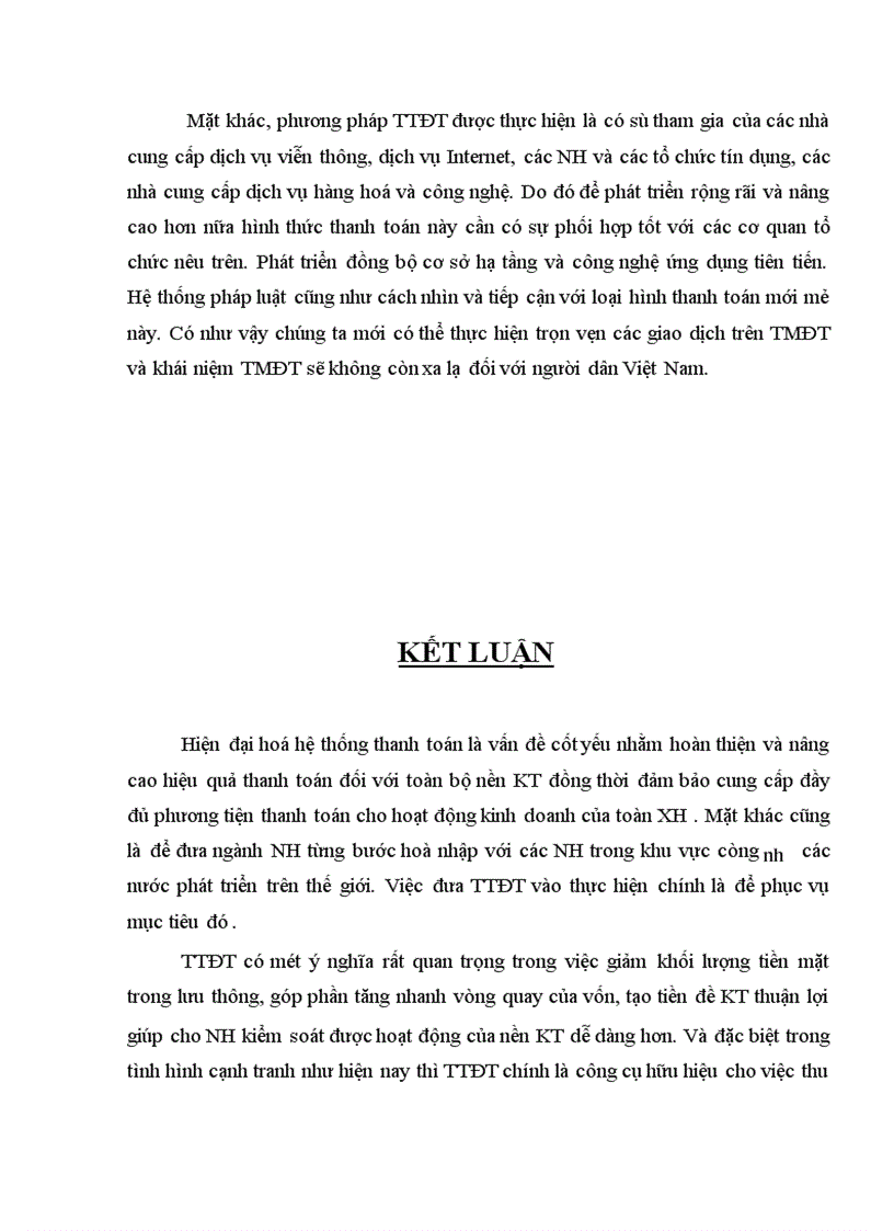 image for page Dịch vụ thanh toán chuyển tiền điện tử tại Sở giao dịch I, NHCTVN - Một số giải pháp nhằm nâng cao và hoàn thiện