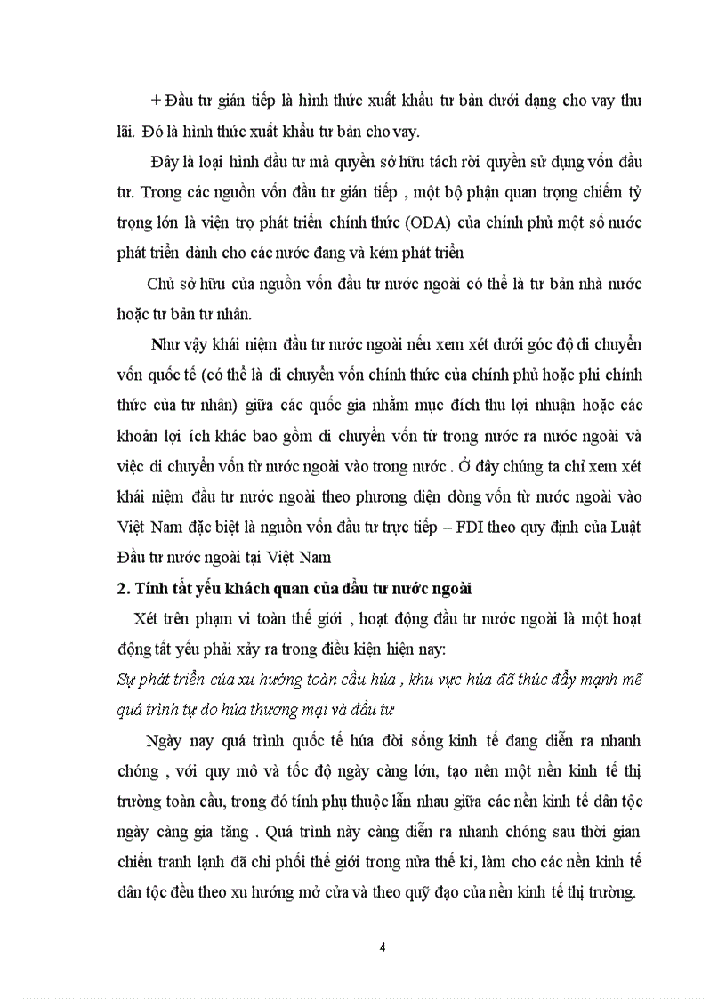 image for page Thu hút và sử dụng có hiệu quả vốn đầu tư nước ngoài trong nền kinh tế thị trường nước ta hiện nay