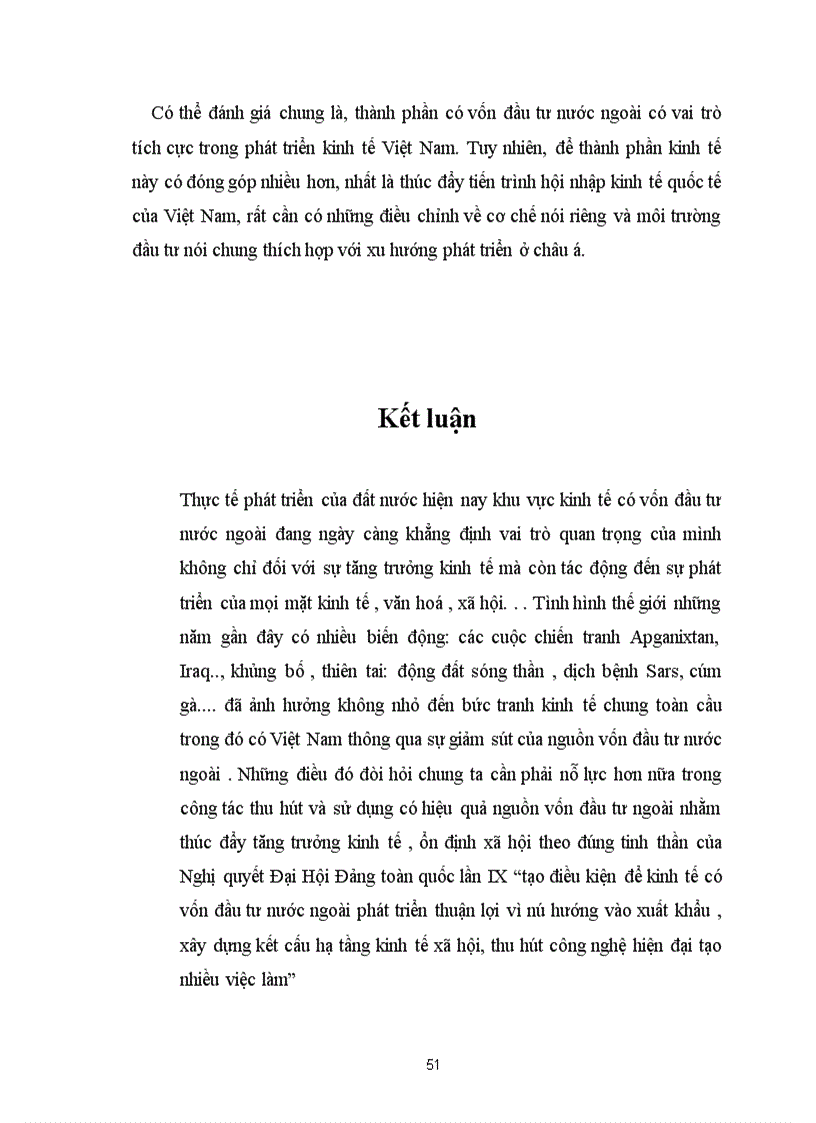 image for page Thu hút và sử dụng có hiệu quả vốn đầu tư nước ngoài trong nền kinh tế thị trường nước ta hiện nay
