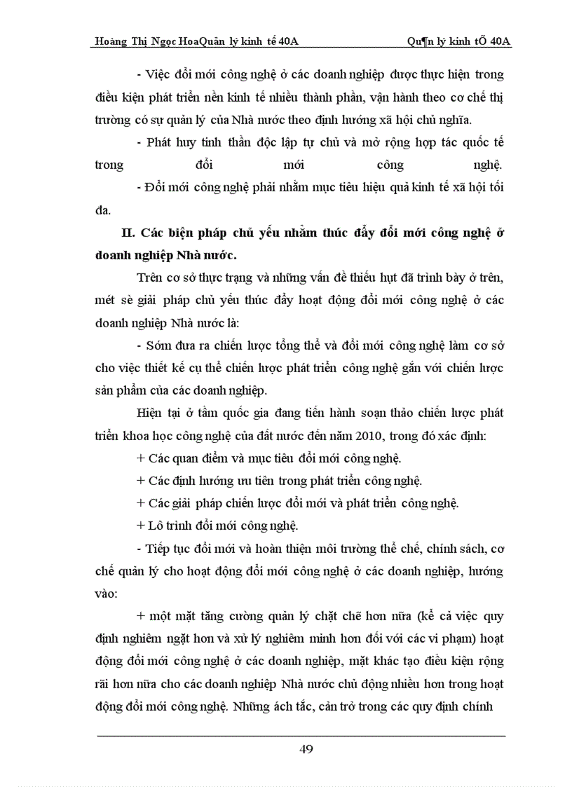 image for page Một số vấn đề về đổi mới công nghệ trong các doanh nghiệp công nghệp ở Việt Nam