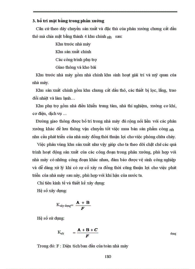 image for page Thiết kế phân xưởng chưng cất dầu thô ở áp suất thường