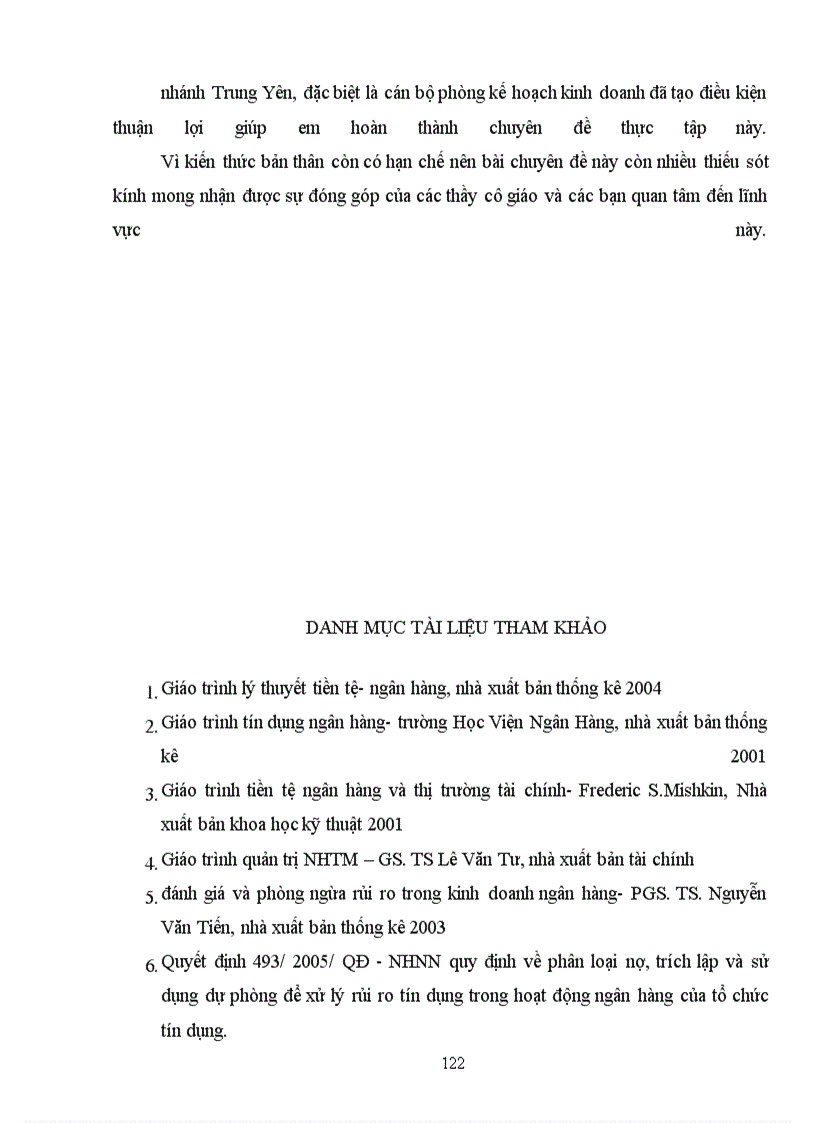 image for page Nghiên cứu các giải pháp phòng ngừa và hạn chế rủi ro tín dụng tại các chi nhánh NHTM ở nứơc ta trong giai đoạn hiện nay