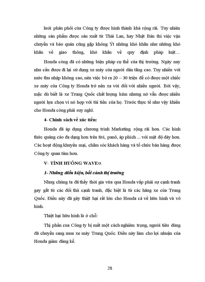 image for page Quá trình Marketing sản phẩm mới. Nghiên cứu tình huống của Công ty Honda Việt Nam và sản phẩm Wave