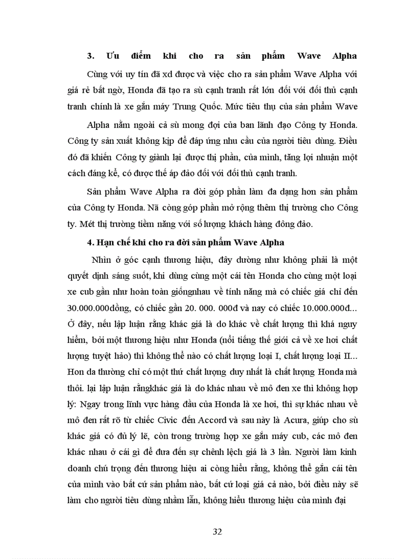 image for page Quá trình Marketing sản phẩm mới. Nghiên cứu tình huống của Công ty Honda Việt Nam và sản phẩm Wave