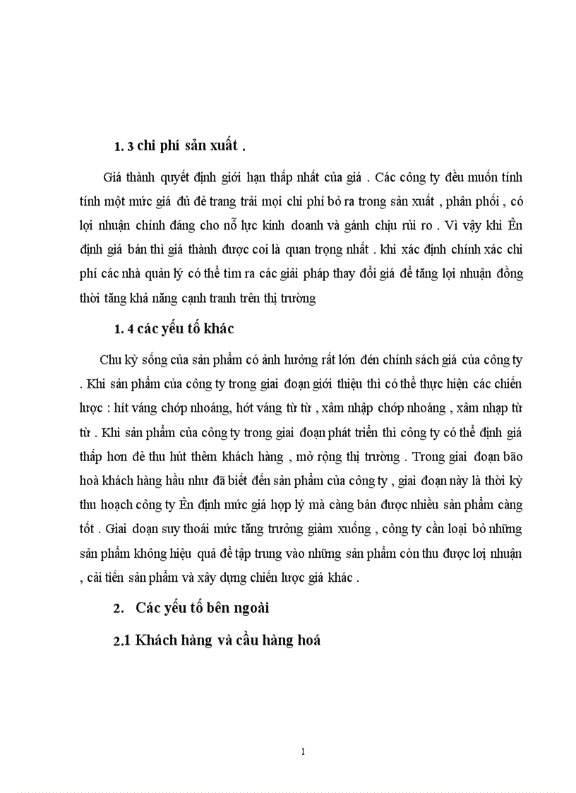 image for page Các yếu tố ảnh hưởng đến các quyết định giá của doanh nghiệp