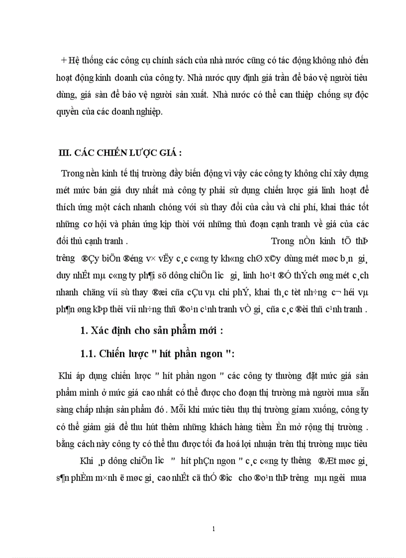image for page Các yếu tố ảnh hưởng đến các quyết định giá của doanh nghiệp