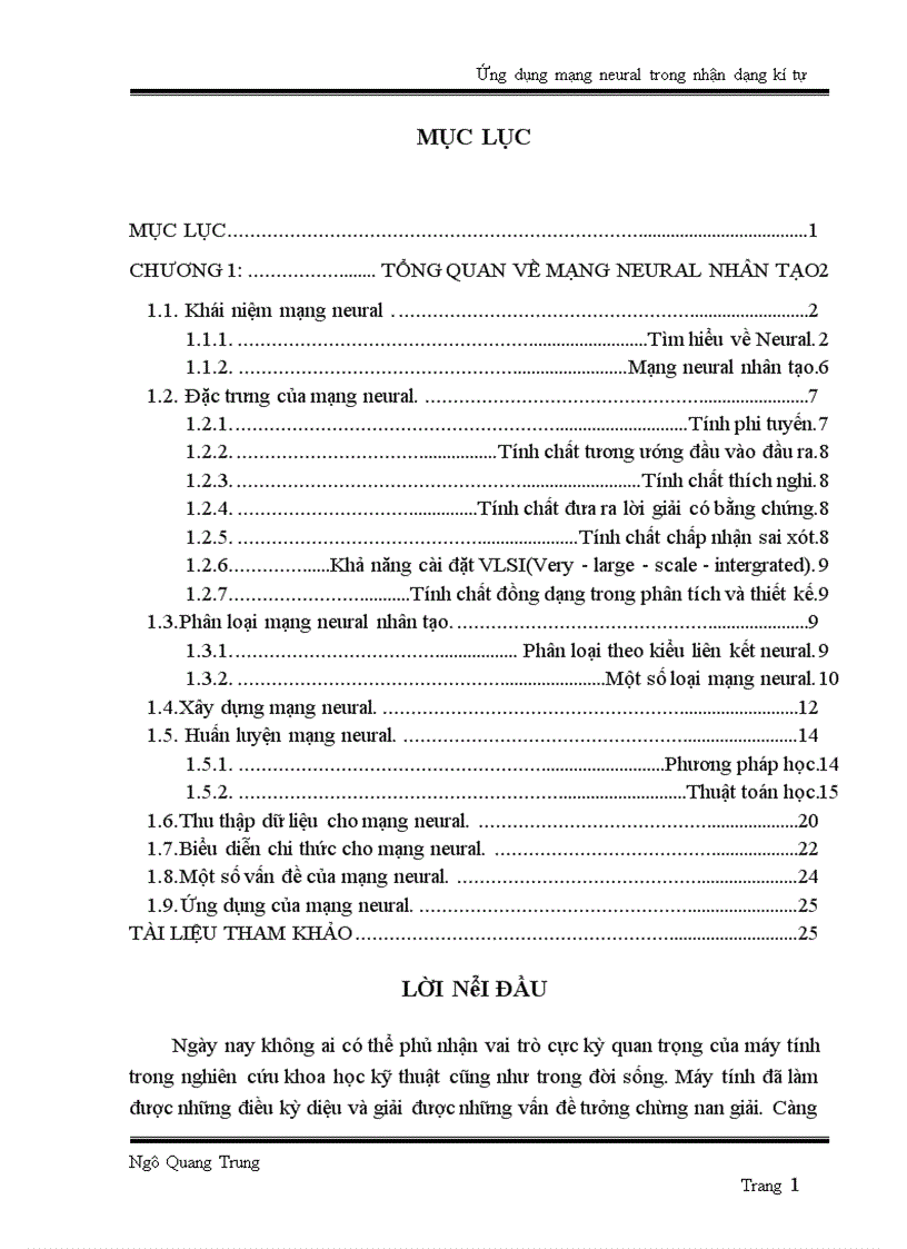 image for page Ứng dụng mạng neural trong nhận dạng kí tự