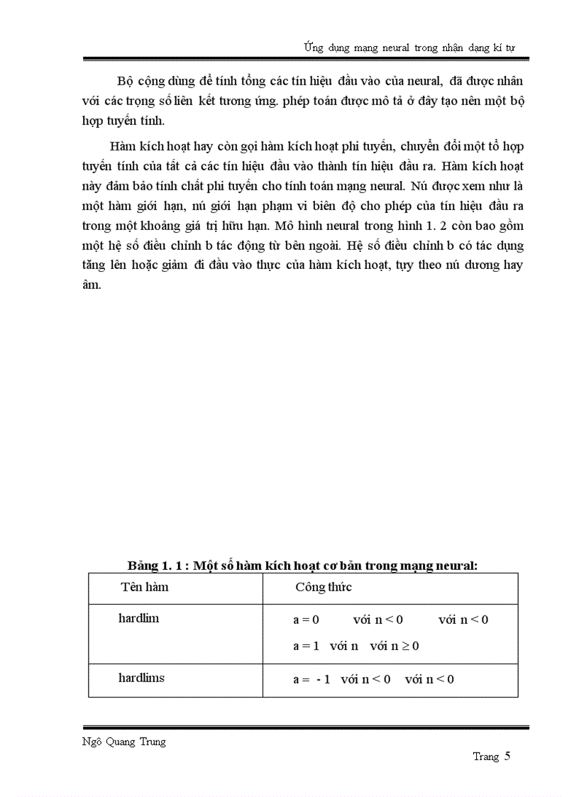image for page Ứng dụng mạng neural trong nhận dạng kí tự