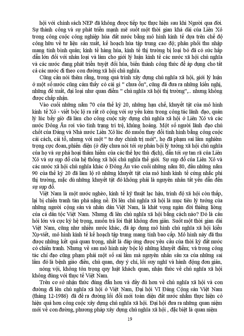 image for page Những vấn đề có tính quy luật của sự hình thành và phát triển kinh tế thị trường cũng như sự vận dụng vào thực tiễn Việt Nam