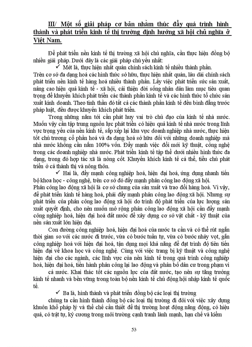 image for page Những vấn đề có tính quy luật của sự hình thành và phát triển kinh tế thị trường cũng như sự vận dụng vào thực tiễn Việt Nam