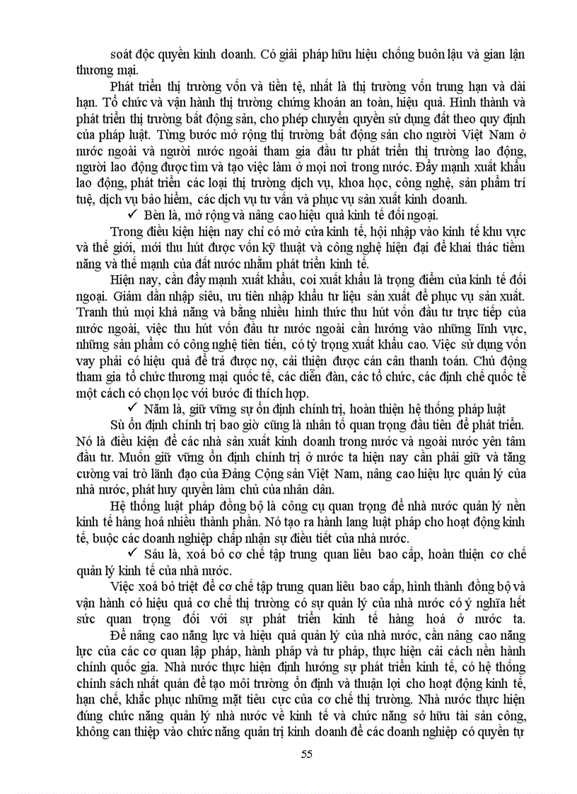 image for page Những vấn đề có tính quy luật của sự hình thành và phát triển kinh tế thị trường cũng như sự vận dụng vào thực tiễn Việt Nam