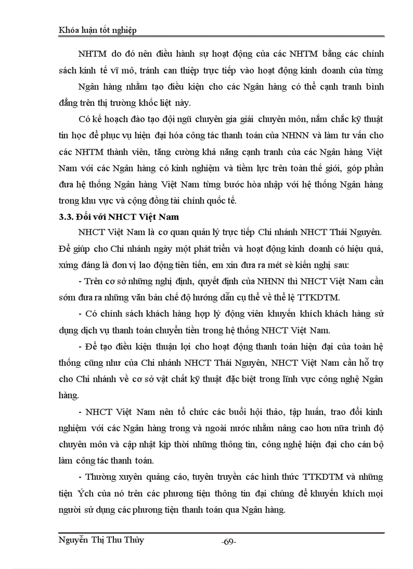 image for page Một số giải pháp nhằm mở rộng và phát triển thanh toán không dùng tiền mặt tại Chi nhánh Ngân hàng Công thương Thái Nguyên