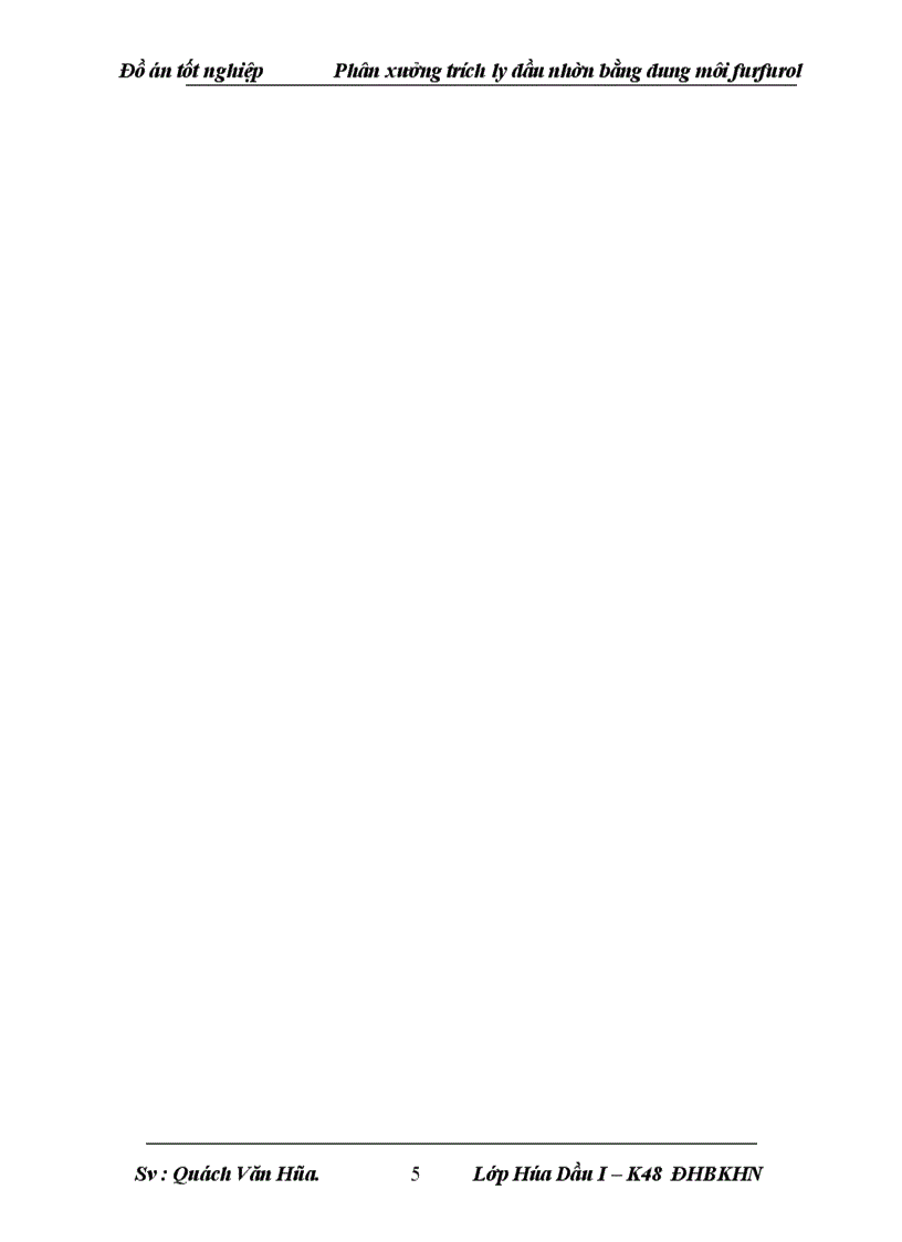 image for page Phân xưởng trích ly dầu nhờn bằng dung môi furfurol