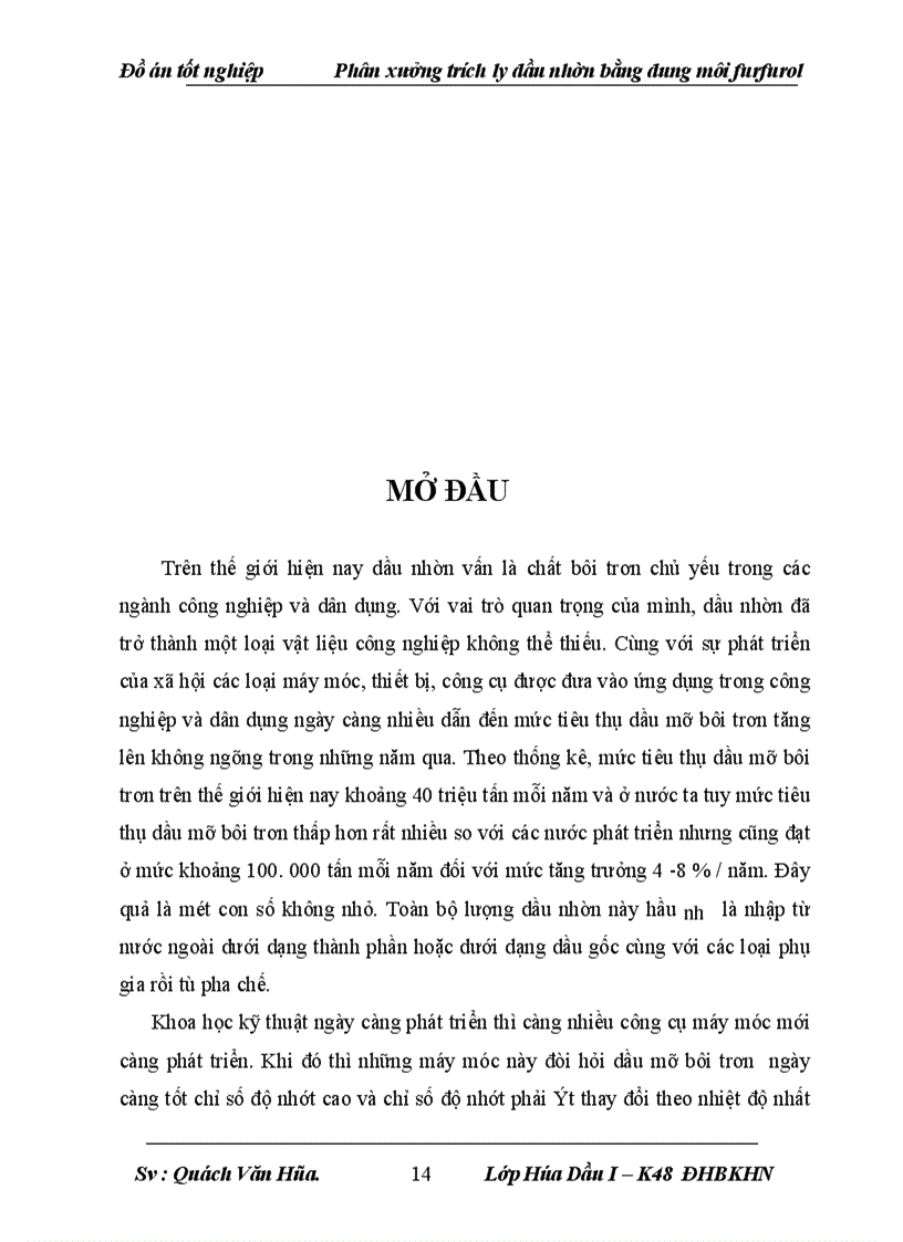 image for page Phân xưởng trích ly dầu nhờn bằng dung môi furfurol