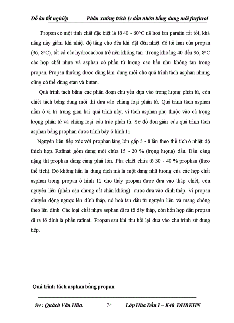 image for page Phân xưởng trích ly dầu nhờn bằng dung môi furfurol