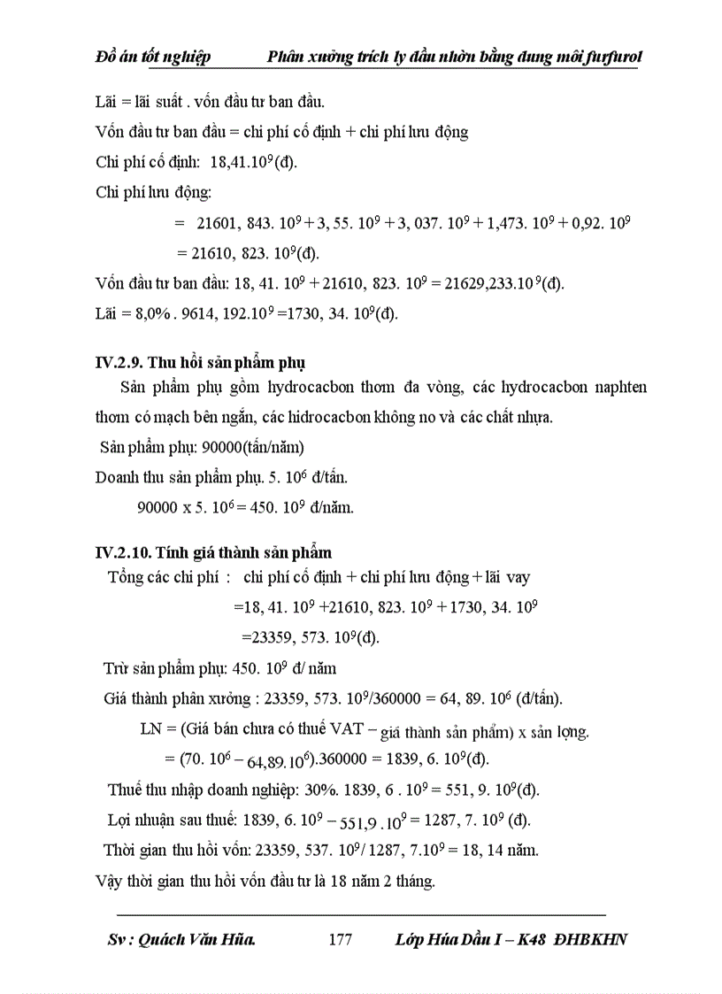 image for page Phân xưởng trích ly dầu nhờn bằng dung môi furfurol