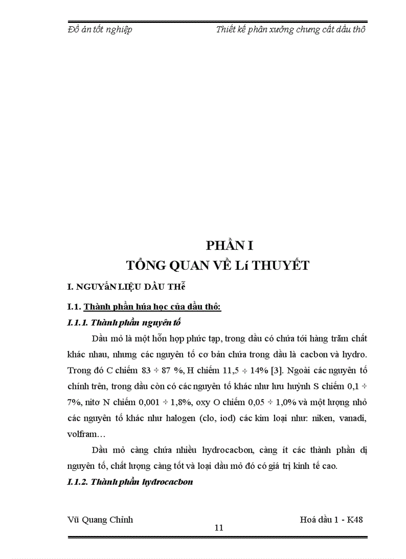 image for page Thiết kế phân xưởng chưng cất dầu thô