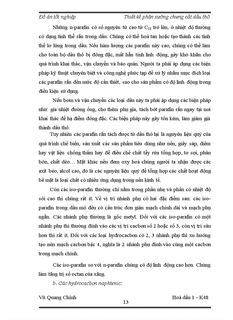 image for page Thiết kế phân xưởng chưng cất dầu thô