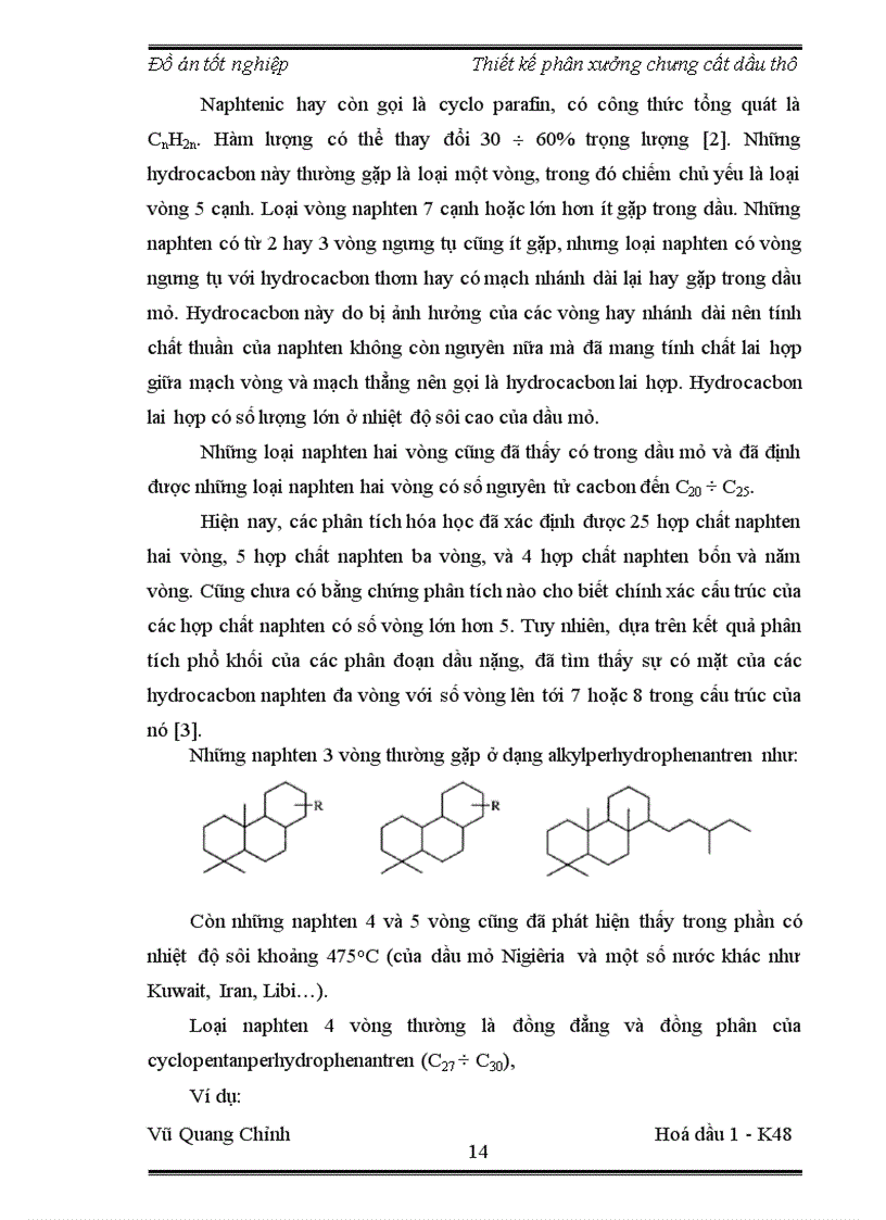 image for page Thiết kế phân xưởng chưng cất dầu thô