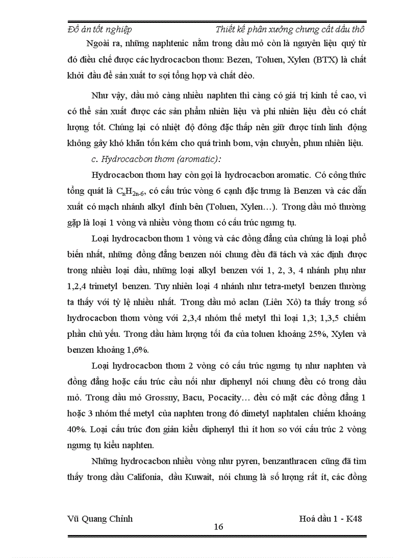 image for page Thiết kế phân xưởng chưng cất dầu thô