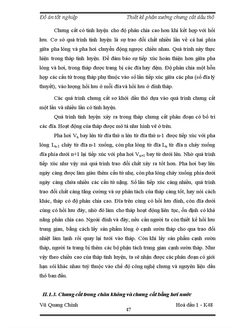 image for page Thiết kế phân xưởng chưng cất dầu thô