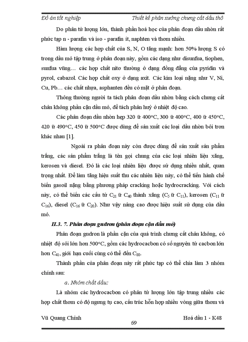 image for page Thiết kế phân xưởng chưng cất dầu thô