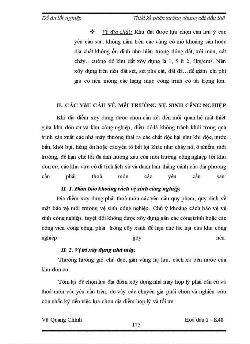 image for page Thiết kế phân xưởng chưng cất dầu thô