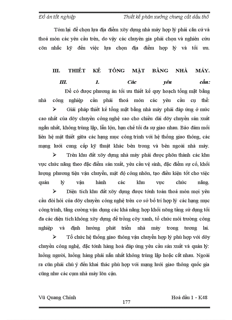 image for page Thiết kế phân xưởng chưng cất dầu thô